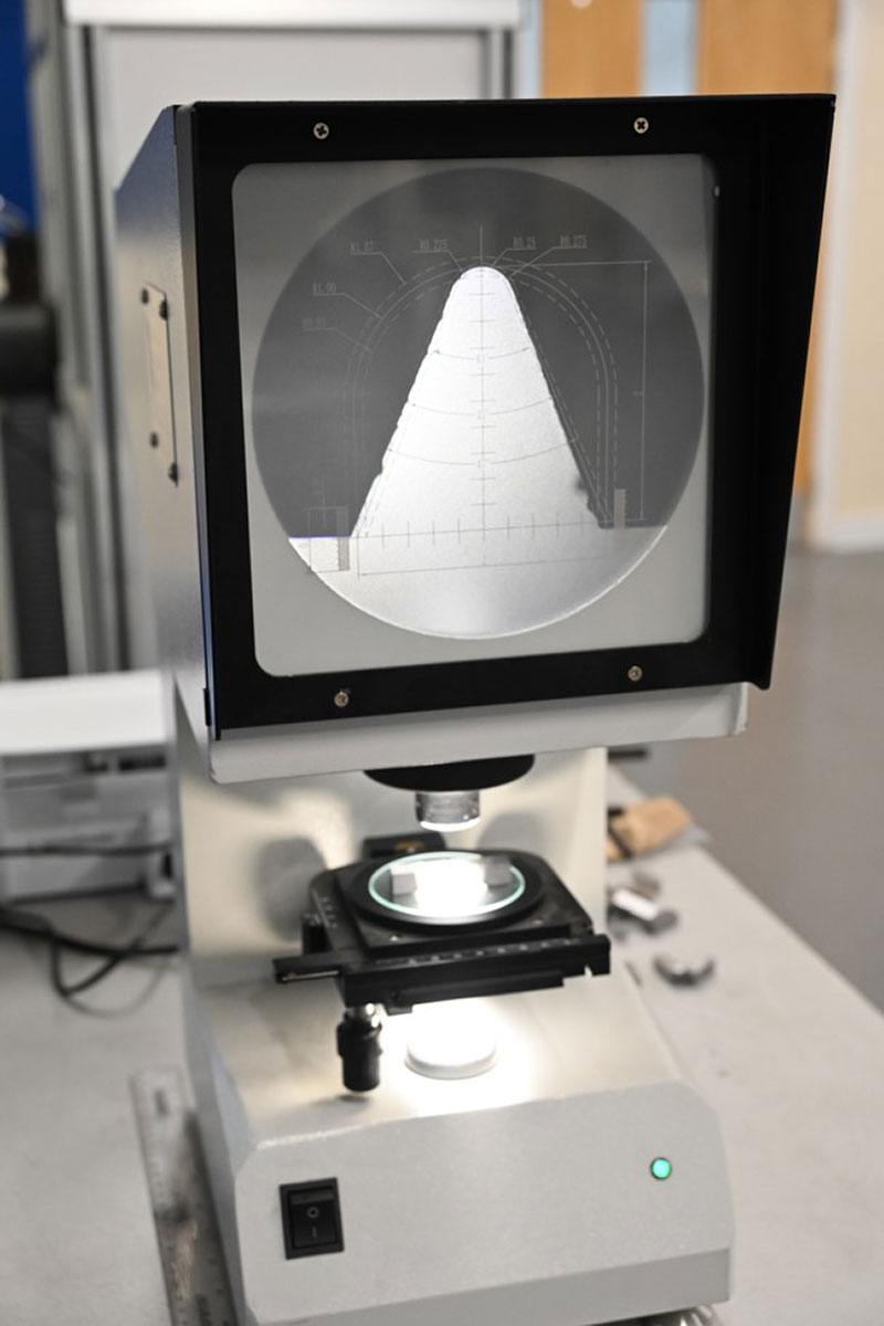 Charpy impact tester – 250 Joules